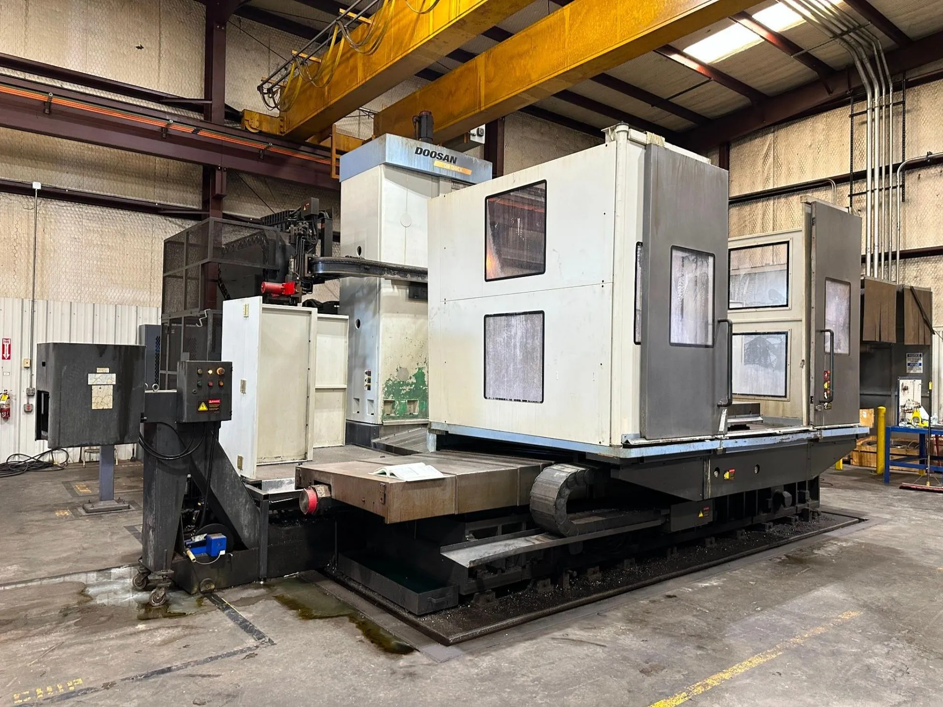 2008 DOOSAN DB130CX CNC HORIZONTAL BORING AND MILLING MACHINE