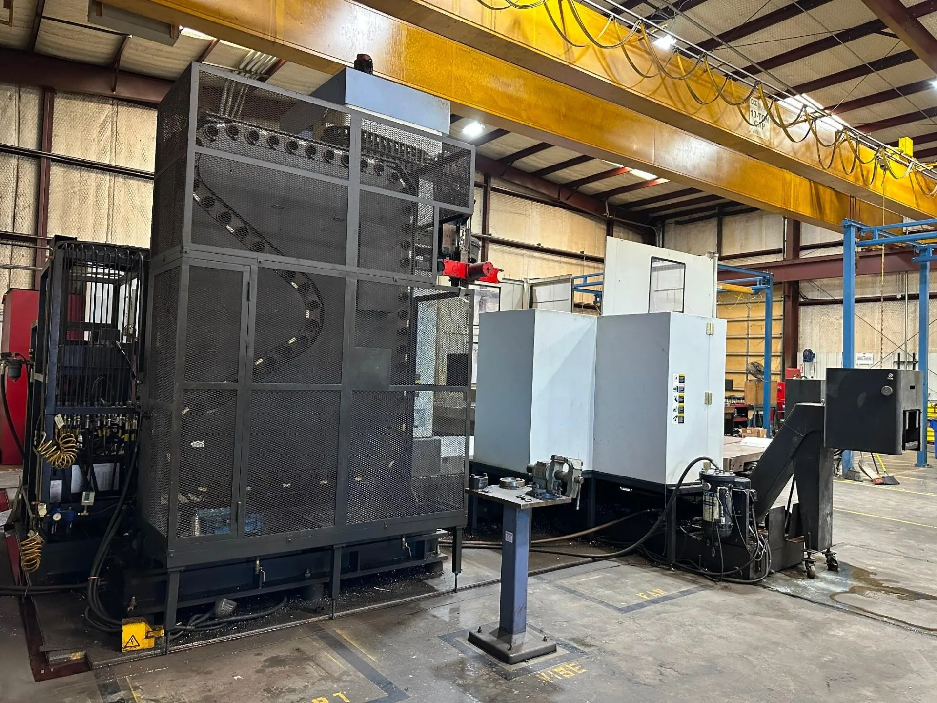 2008 DOOSAN DB130CX CNC HORIZONTAL BORING AND MILLING MACHINE
