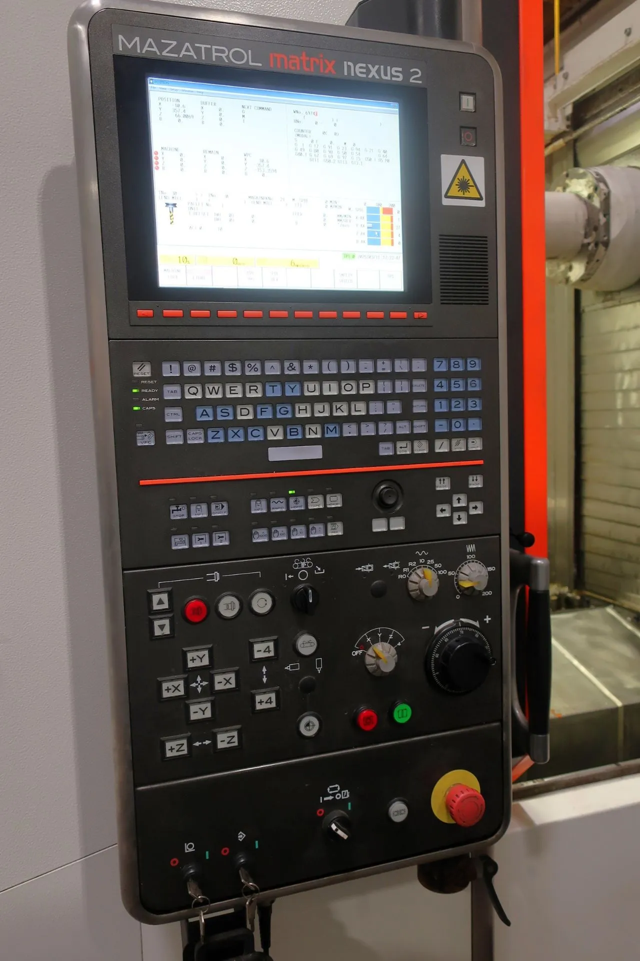 MAZAK HCN NEXUS 4000-III 4-AXIS PRECISION HORIZONTAL MACHINING CENTER