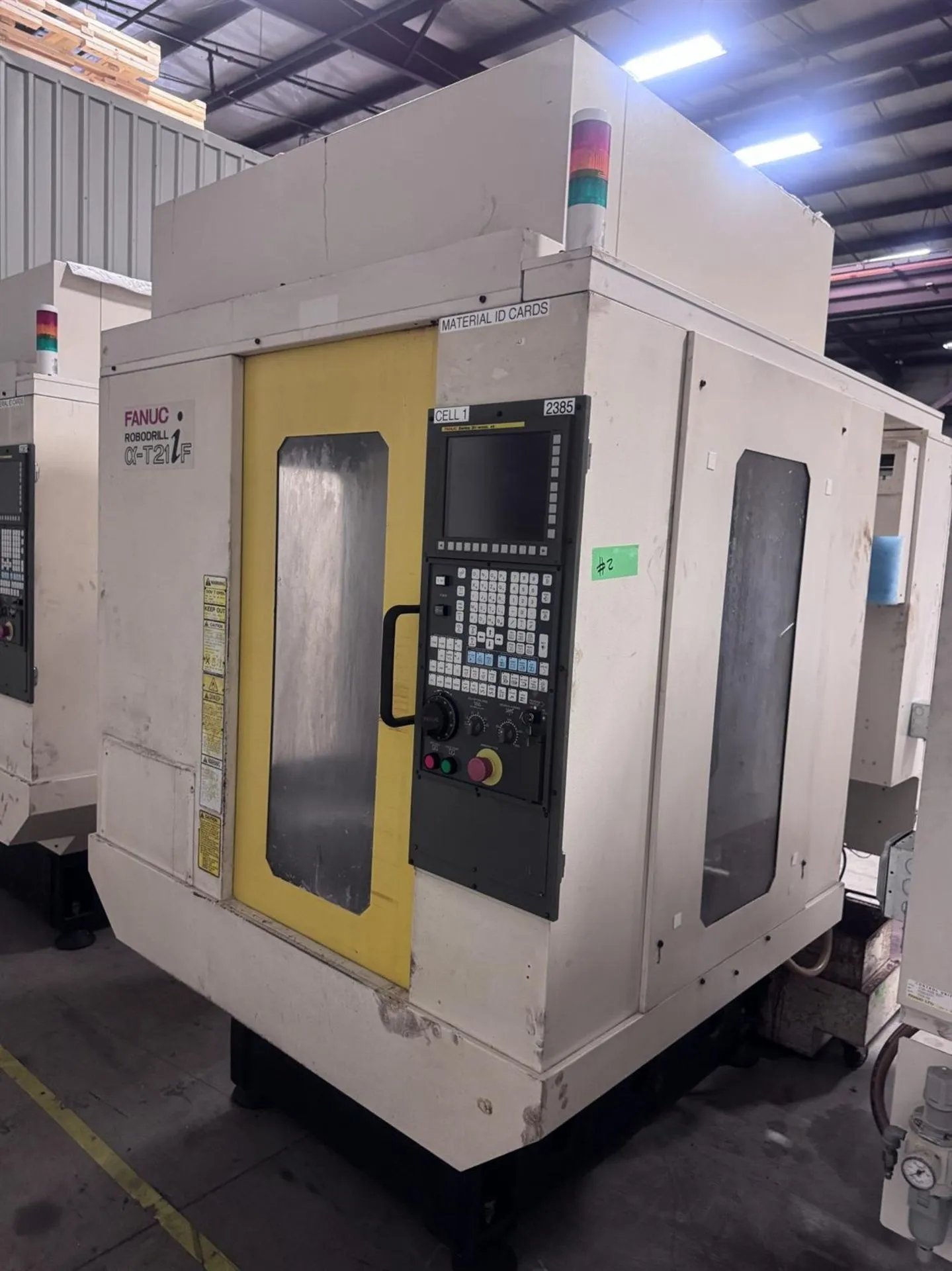 2008 FANUC Robodrill a-T21iF Machining, Drilling, & Tapping Center