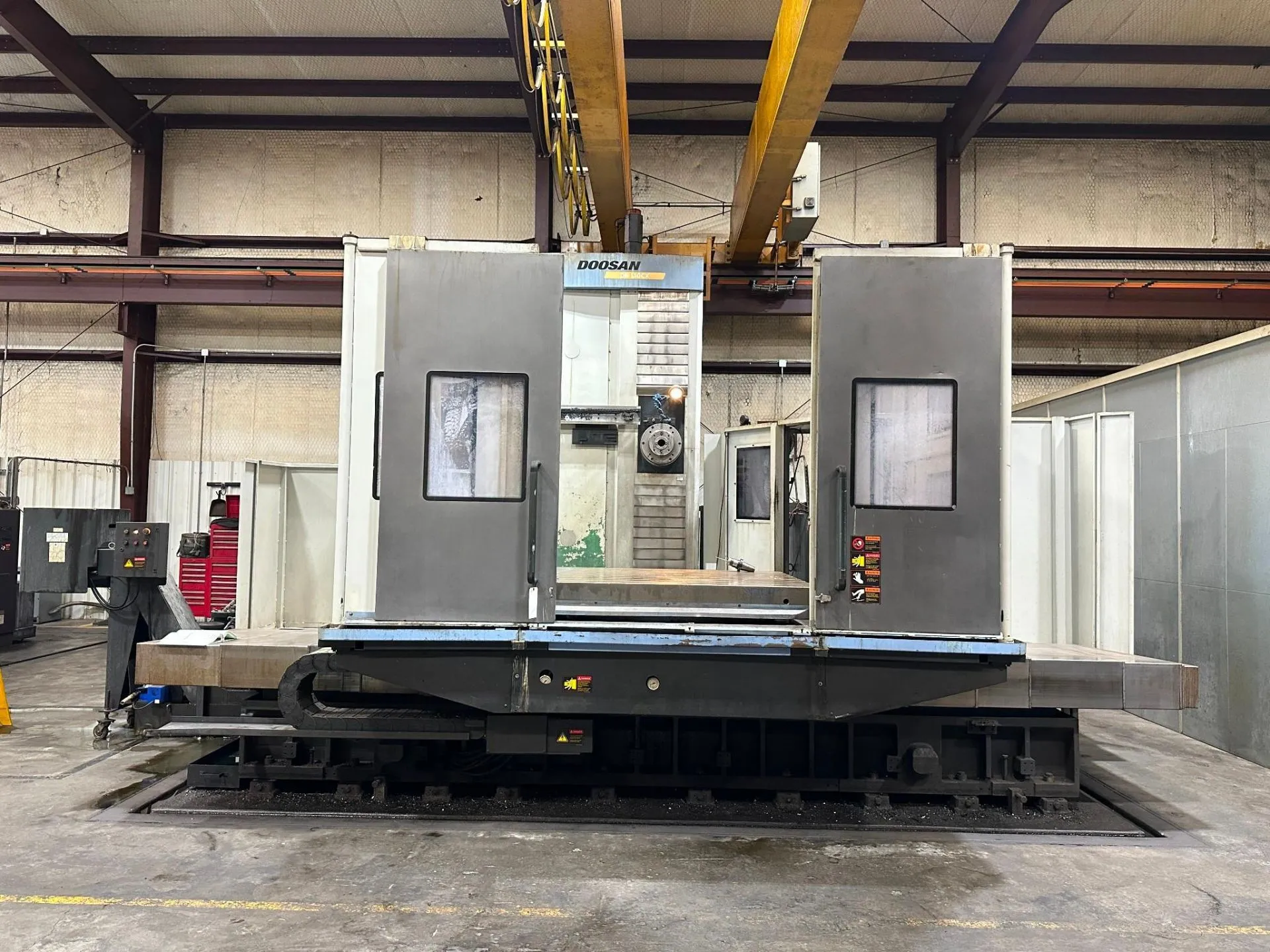 2008 DOOSAN DB130CX CNC HORIZONTAL BORING AND MILLING MACHINE