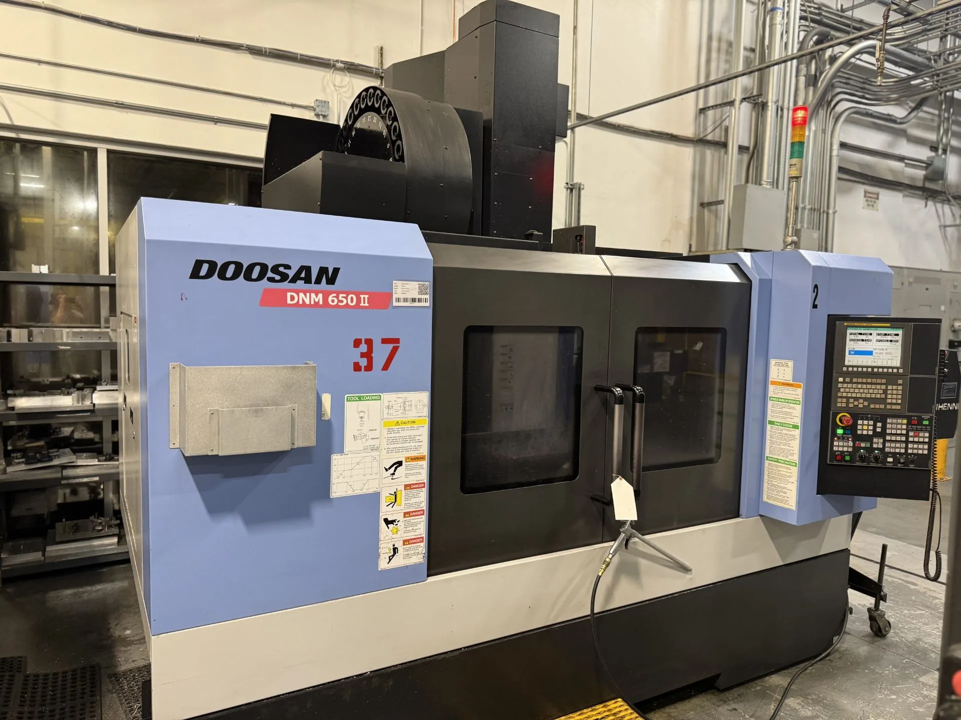 2014 Doosan Mdl. DNM 650 II CNC Vertical Machining Center